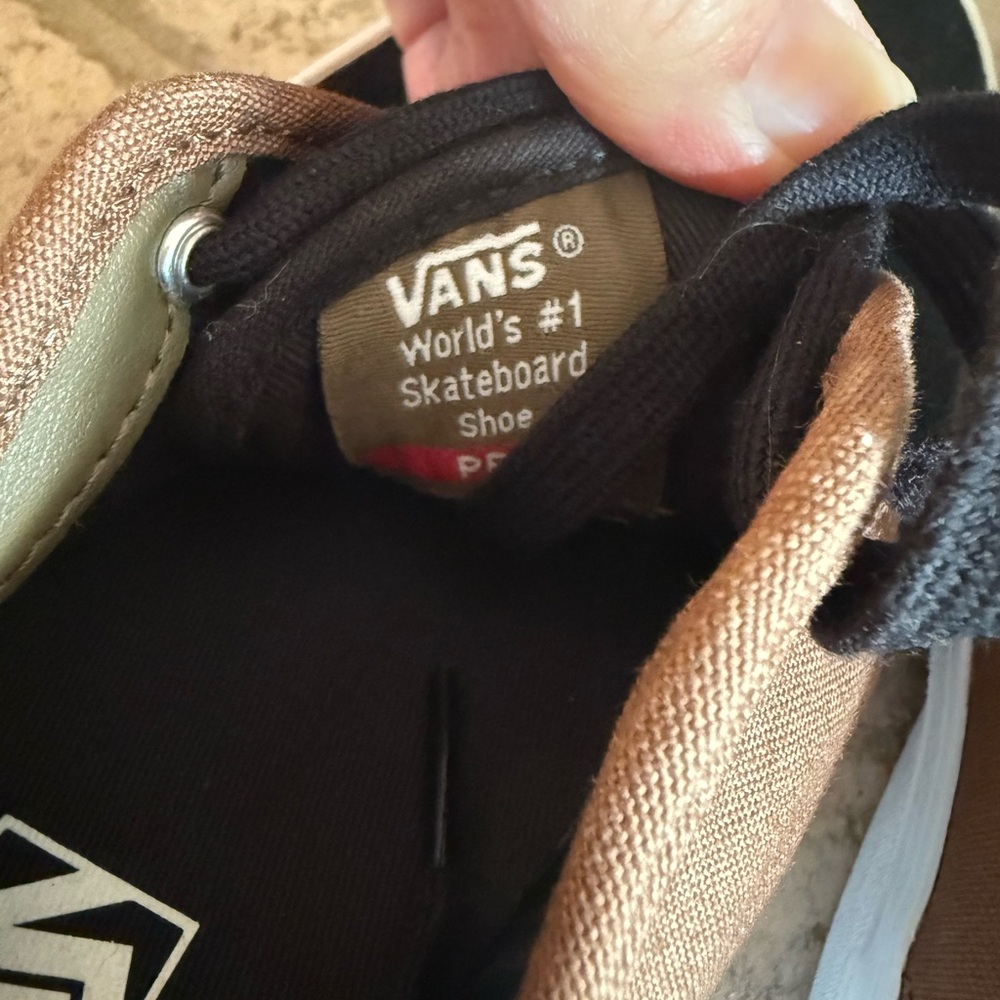 VAns brown and black pro size 5.5 women’s - Picture 6 of 10